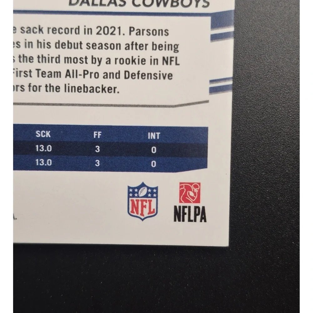 2022 Panini Prestige Micah Parsons #84 Xtra Points Green /249